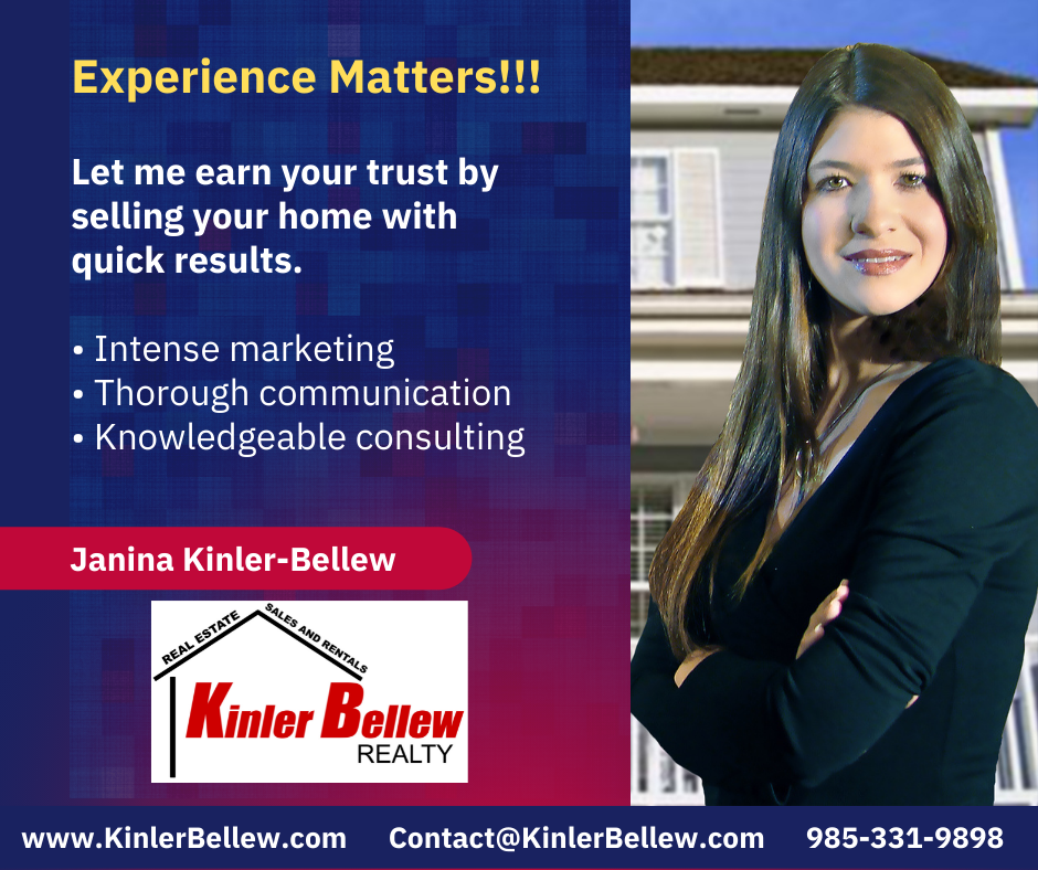 Kinler Bellew Realty | 545 LA-306, Paradis, LA 70080, USA | Phone: (985) 331-9898