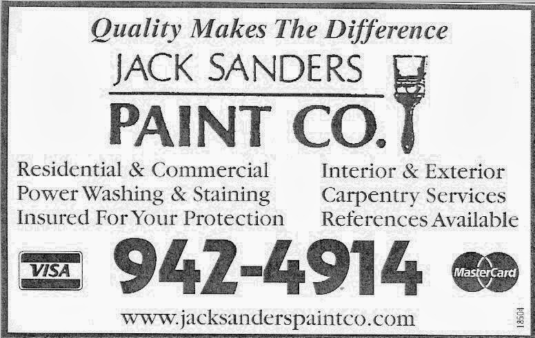 Jack Sanders Paint Co. | 9829 Dodsons Xrds, Chapel Hill, NC 27516, USA | Phone: (919) 942-4914