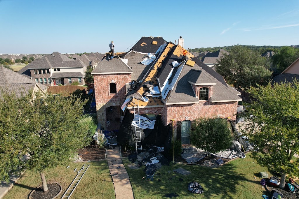 Solid Rock Roofing and Construction | 125 Eagles Peak Ln, Double Oak, TX 75077, USA | Phone: (817) 739-3624