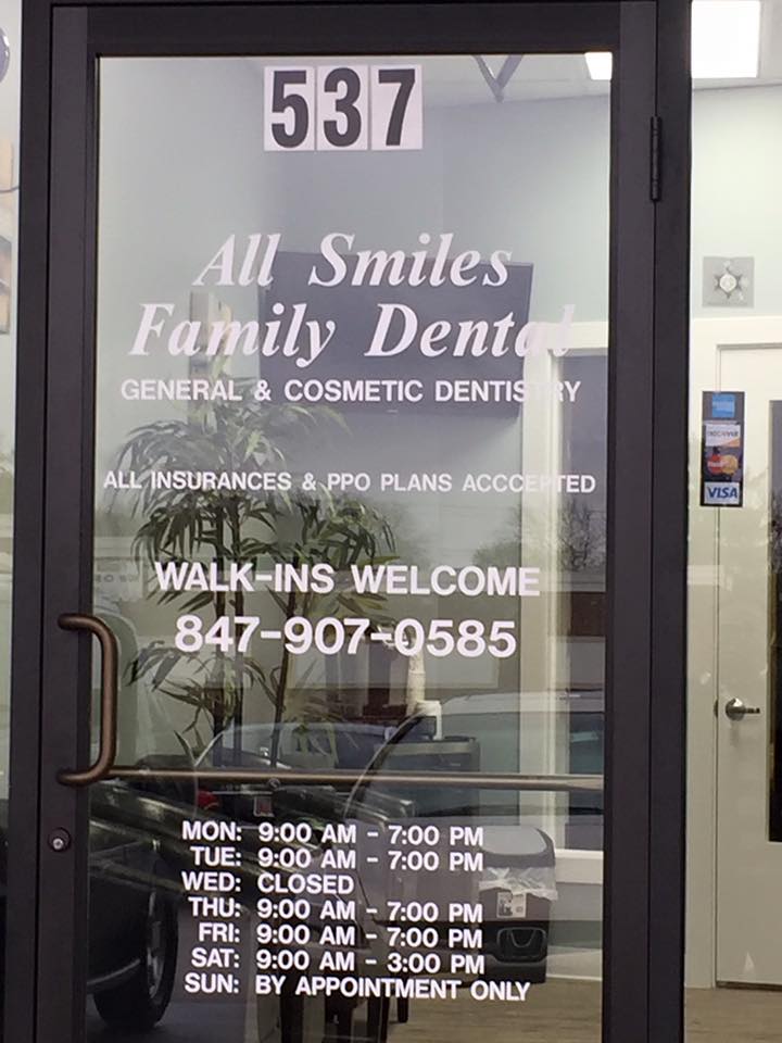 All Smiles Family Dental - Dr Sandhya Pallam DDS | 537 E Dundee Rd, Palatine, IL 60074, USA | Phone: (847) 907-0585