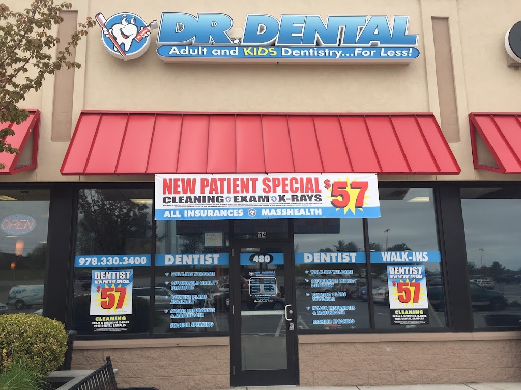 Dr. Dental | 480 Boston Rd #114, Billerica, MA 01821, USA | Phone: (978) 330-3400