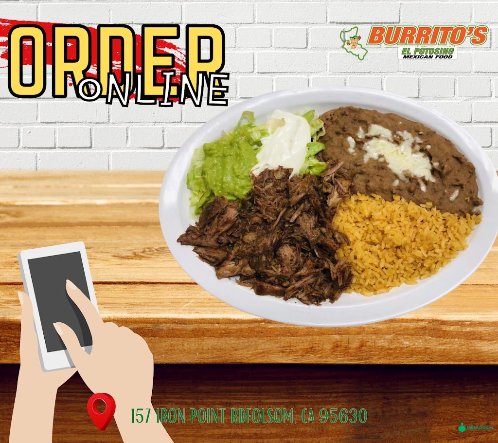 Burritos El Potosino | 157 Iron Point Rd, Folsom, CA 95630, USA | Phone: (916) 365-9009