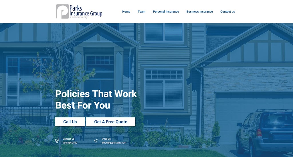 Parks Insurance Group - Nationwide Insurance | 8316 Medical Plaza Dr Ste B, Charlotte, NC 28262, USA | Phone: (704) 548-0500