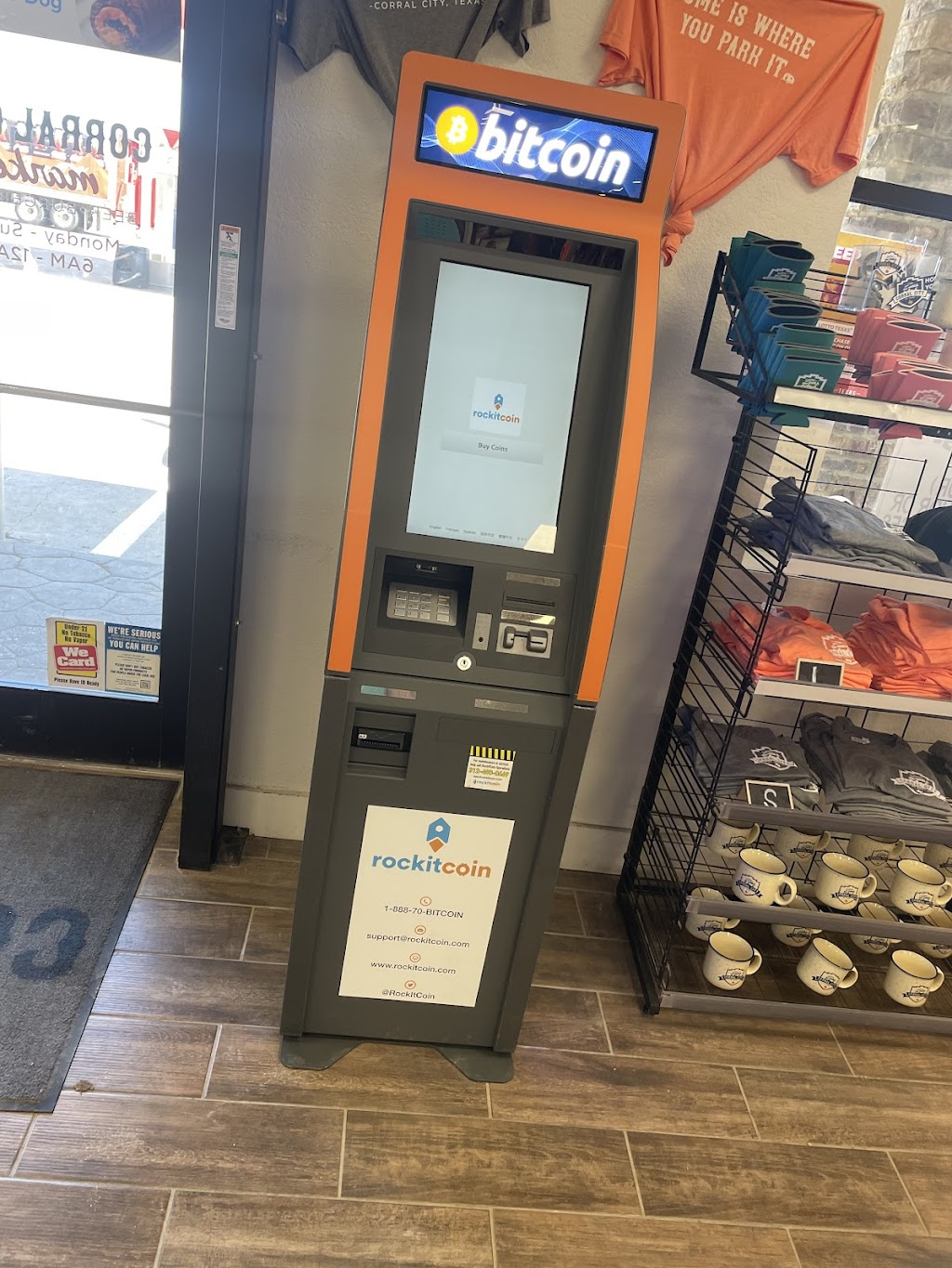 RockItCoin Bitcoin ATM | 1217 FM 407, Argyle, TX 76226, USA | Phone: (888) 702-4826