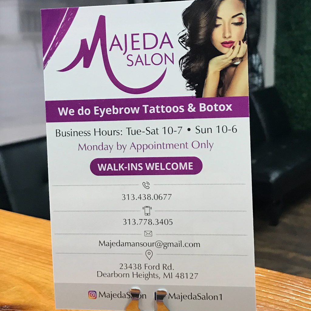 Majeda Salon | 23438 Ford Rd, Dearborn Heights, MI 48127, USA | Phone: (313) 438-0677