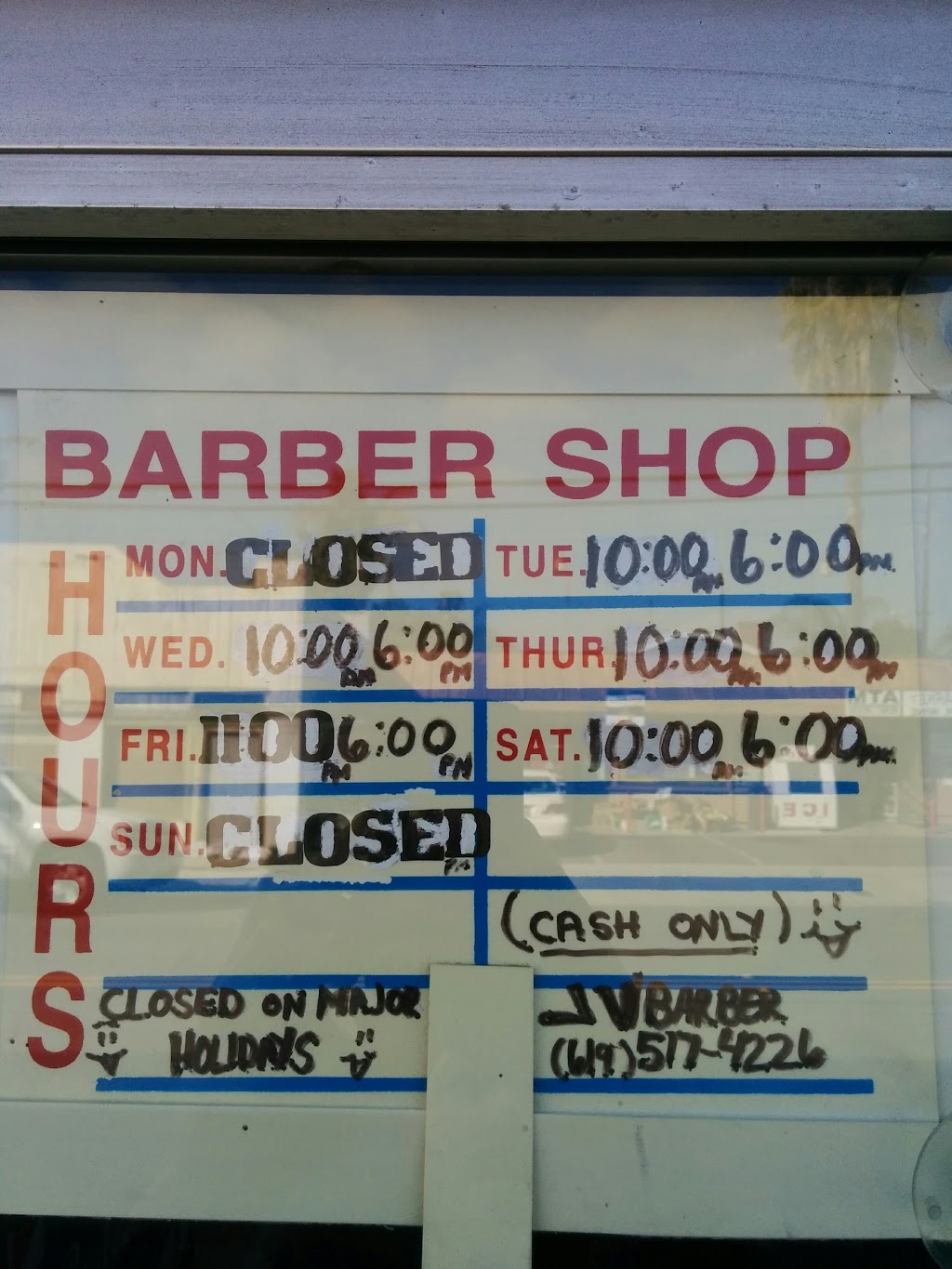 JV Barber Shop | 3207 Thorn St, San Diego, CA 92104, USA | Phone: (619) 517-4226