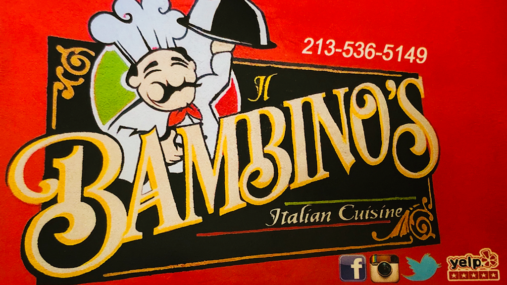 IL Bambino | 1403 Hooper Ave., Los Angeles, CA 90021, USA | Phone: (213) 536-5149