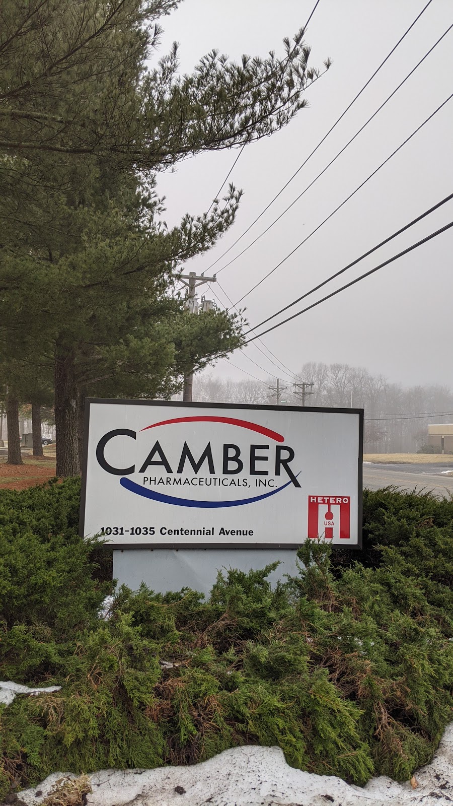 Camber Pharmaceuticals Inc | 800 Centennial Ave Suite 1, Piscataway, NJ 08854, USA | Phone: (732) 529-0430