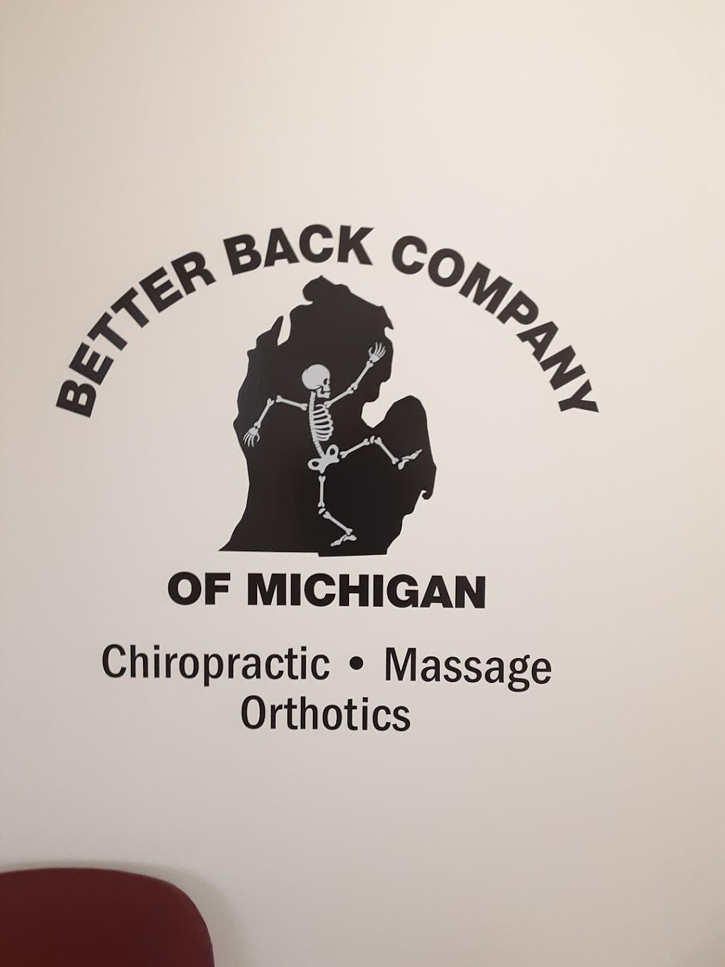 Better Back Company of Michigan Carleton office. | 12623 Grafton Rd, Carleton, MI 48117, USA | Phone: (734) 654-0500