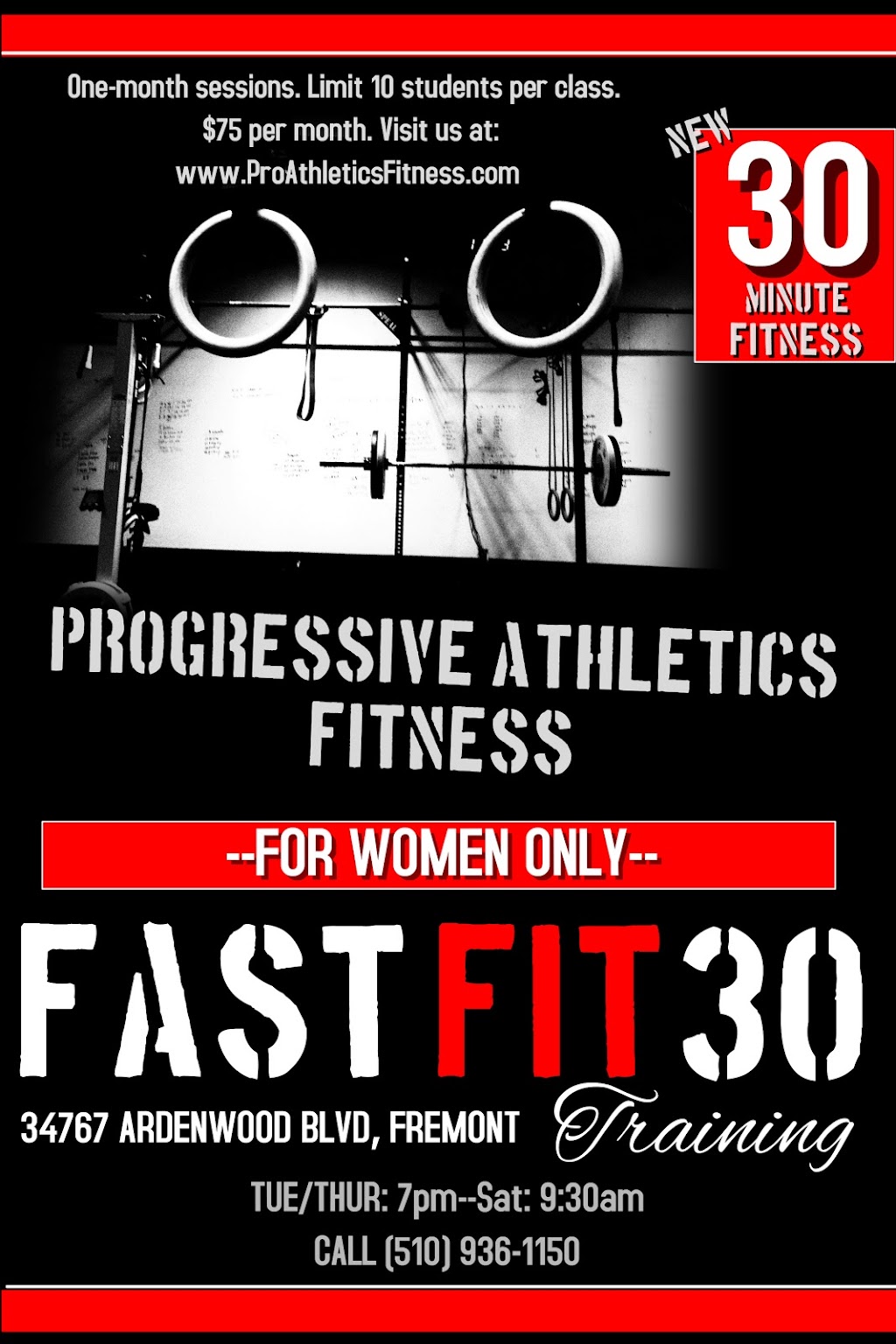 Progressive Athletics | 34767 Ardenwood Blvd, Fremont, CA 94555, USA | Phone: (510) 299-5224