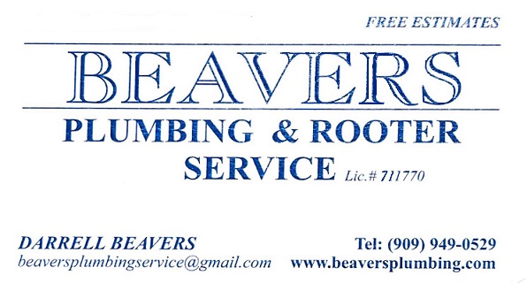 Beavers Plumbing & Rooter | 1321 S Platinum Ct, Ontario, CA 91762, USA | Phone: (909) 949-0529