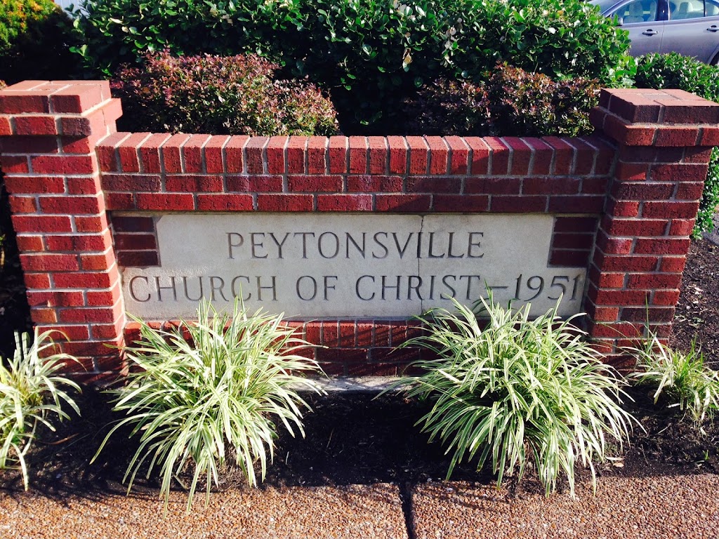 Peytonsville Church of Christ | 4739 Peytonsville Rd, Franklin, TN 37064, USA | Phone: (931) 674-1436