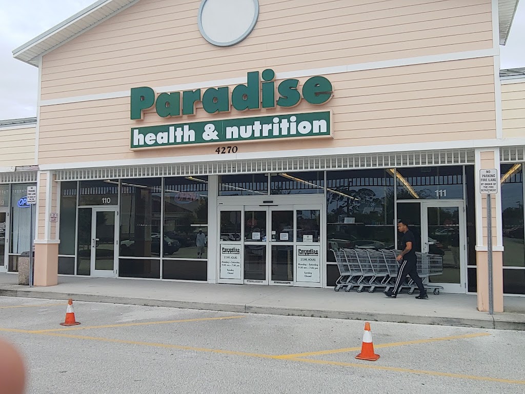 Paradise Health&Nutrition | 4270 Minton Rd, West Melbourne, FL 32904, USA | Phone: (321) 722-1440