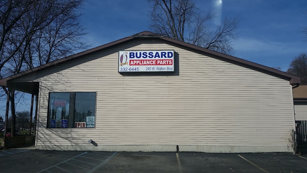 Bussard Appliance Parts Inc | 240 W Walton Blvd, Pontiac, MI 48340, USA | Phone: (248) 332-6445