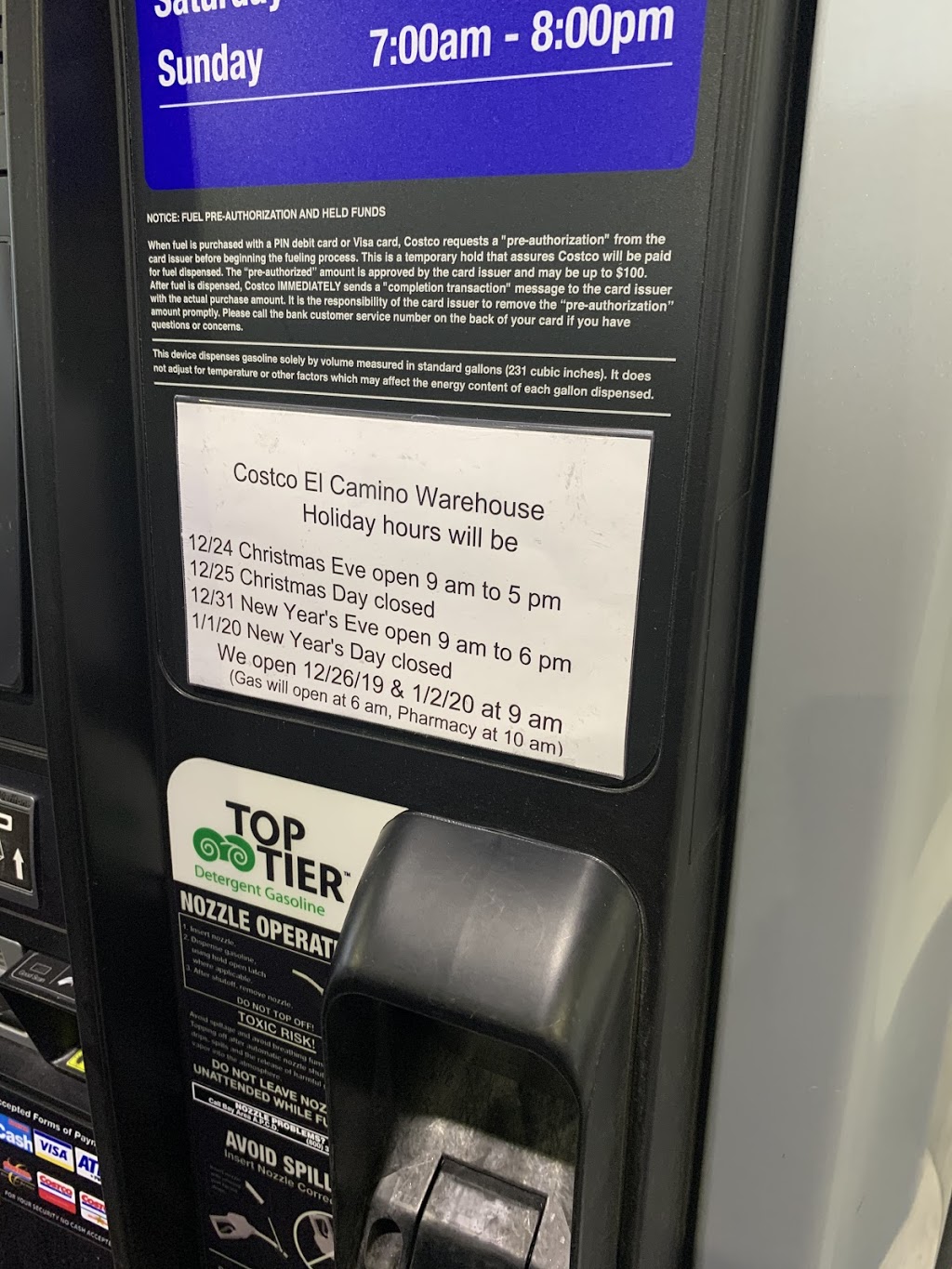 Costco Gasoline El Camino Real | 1600 El Camino Real, South San Francisco, CA 94080, USA | Phone: (650) 757-3003