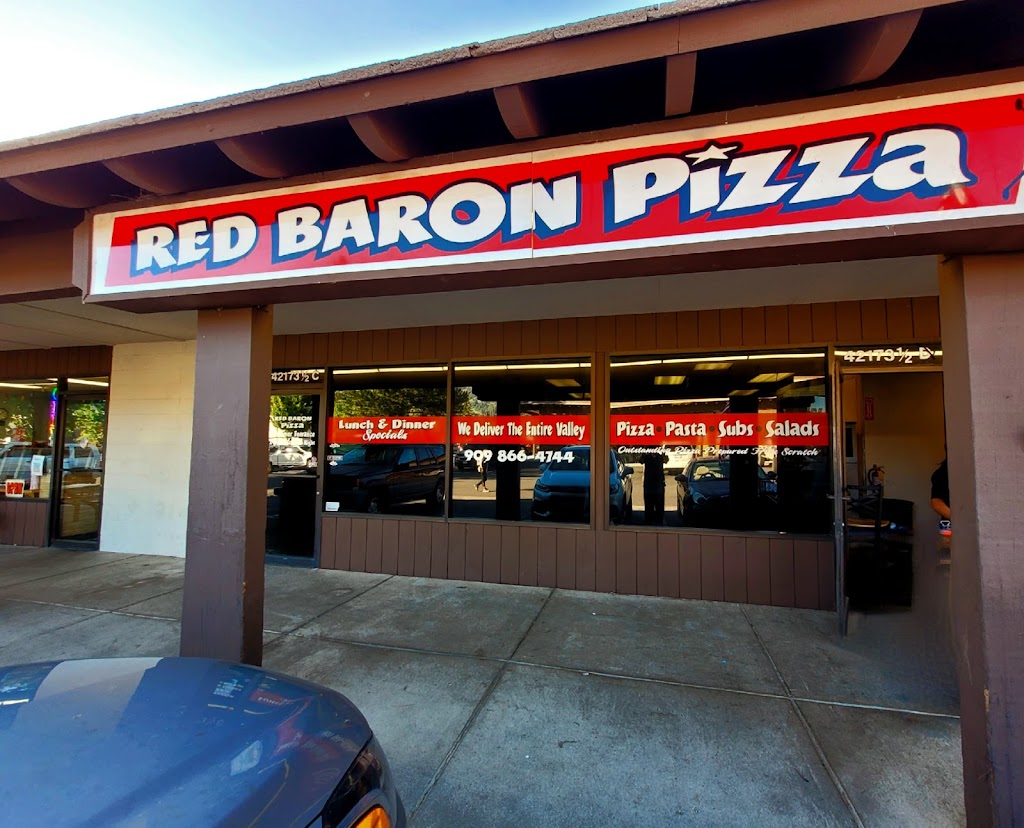 Red Baron Pizza | 42173 Big Bear Blvd, Big Bear Lake, CA 92315, USA | Phone: (909) 866-4744