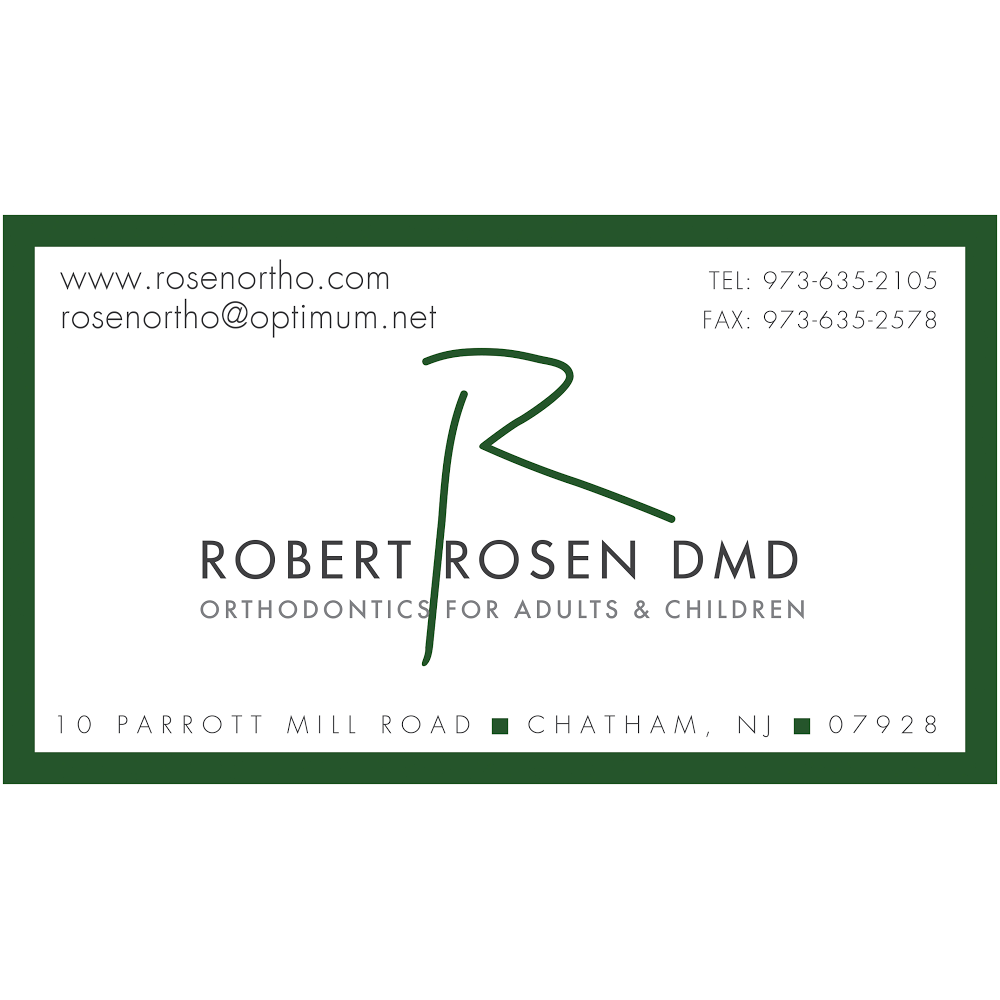 Rosen Robert DMD | 10 Parrott Mill Rd, Chatham, NJ 07928, USA | Phone: (973) 635-2105