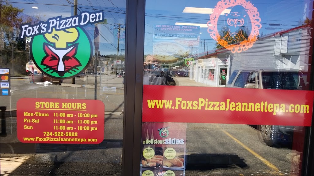 Foxs Pizza Den | 225-299 Margaret Avenue, US-30, Jeannette, PA 15644, USA | Phone: (724) 522-5822