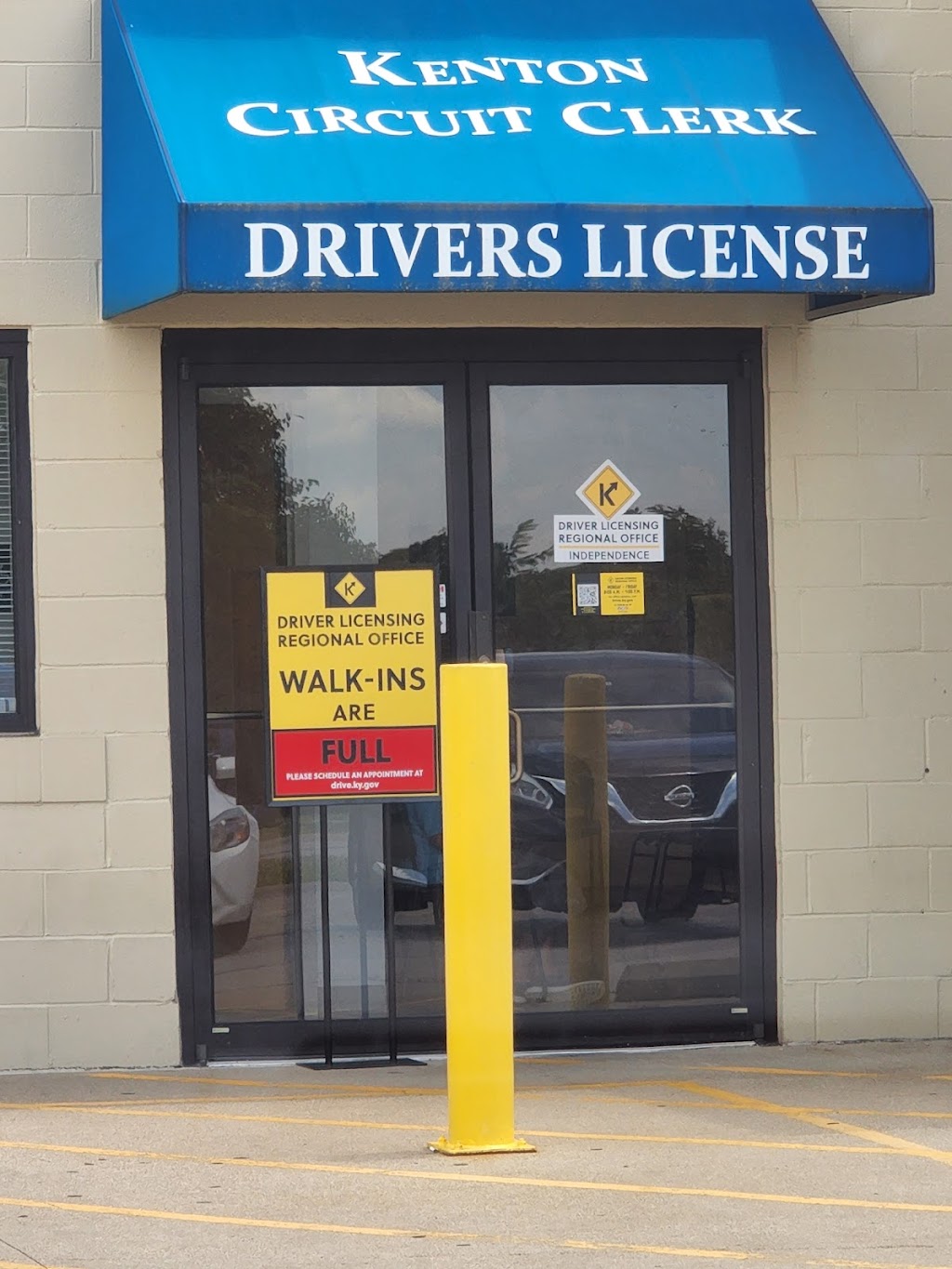 Driver Licensing Regional Office | 1655 Delaware Crossing, Independence, KY 41051, USA | Phone: (502) 564-1257
