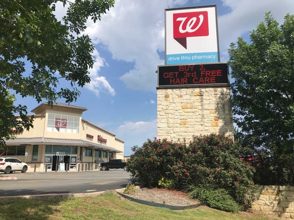 Walgreens | 1944 S Seguin Ave, New Braunfels, TX 78130, USA | Phone: (830) 620-0009