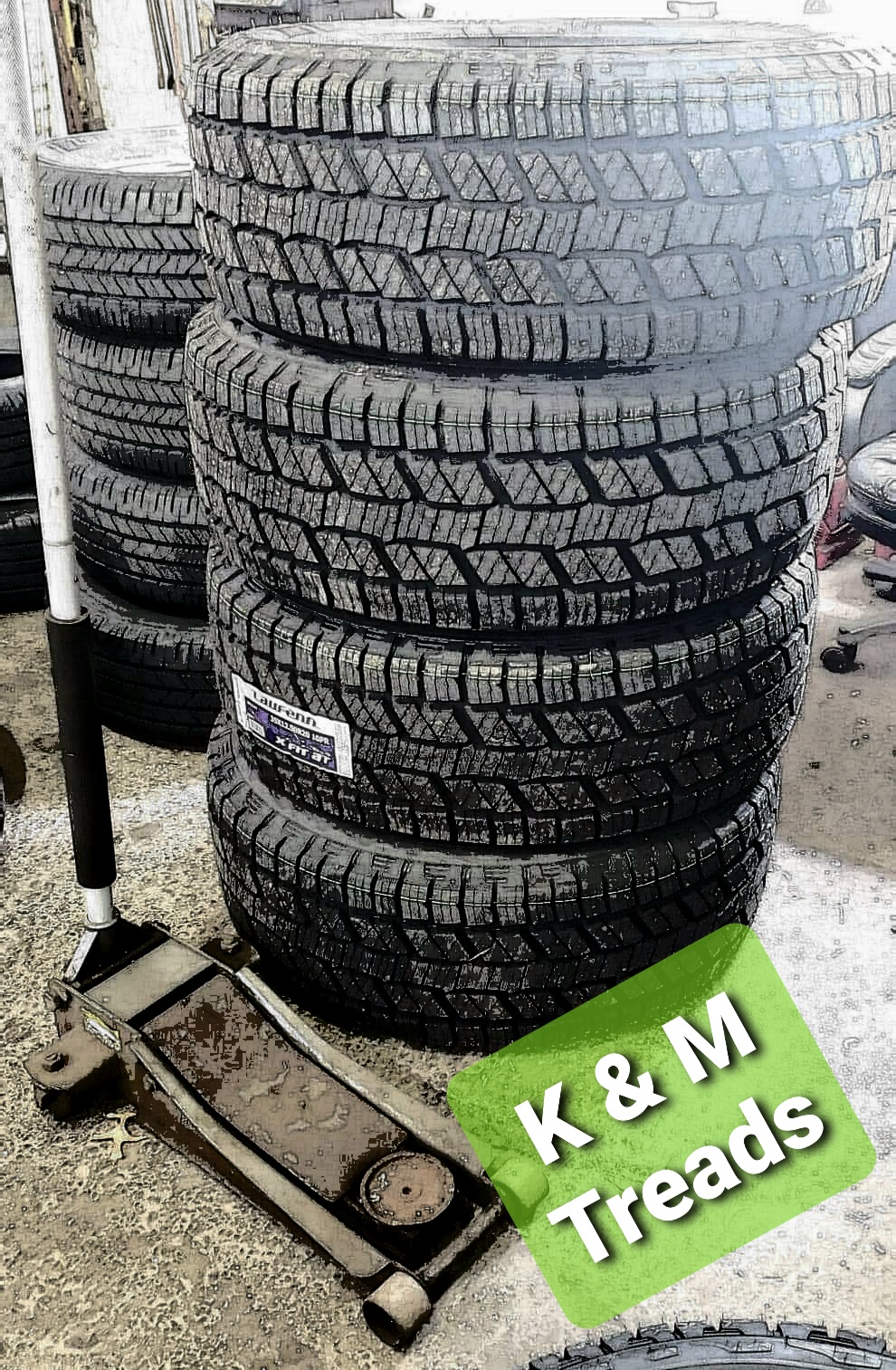 K&M Treads LLC | 302 Crescent St, Scottdale, PA 15683, USA | Phone: (724) 322-5361