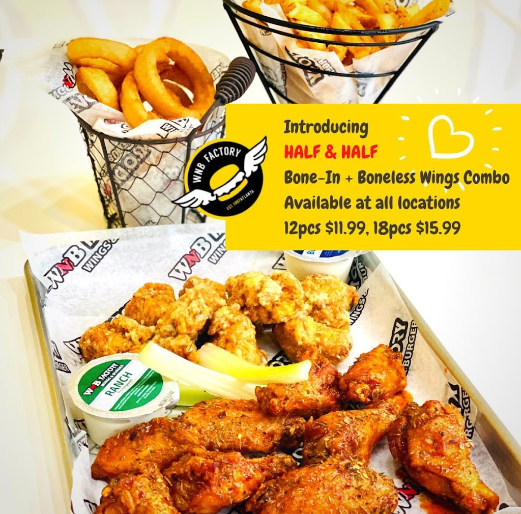 WNB Factory - Wings & Burger | 6395 Old National Hwy #200, College Park, GA 30349, USA | Phone: (678) 271-2557