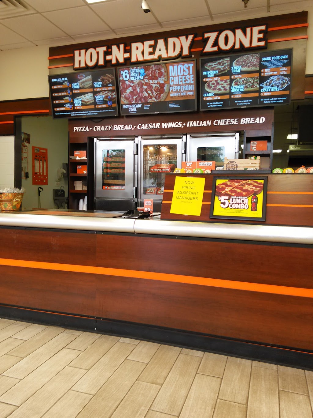 Little Caesars Pizza | 830 N Shoop Ave, Wauseon, OH 43567, USA | Phone: (419) 335-1238