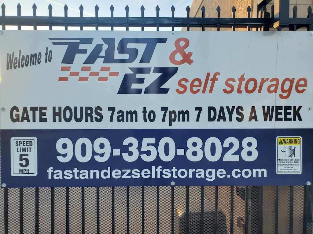 Fast & EZ Self Storage | 8448 Cypress Ave, Fontana, CA 92335, USA | Phone: (909) 350-8028
