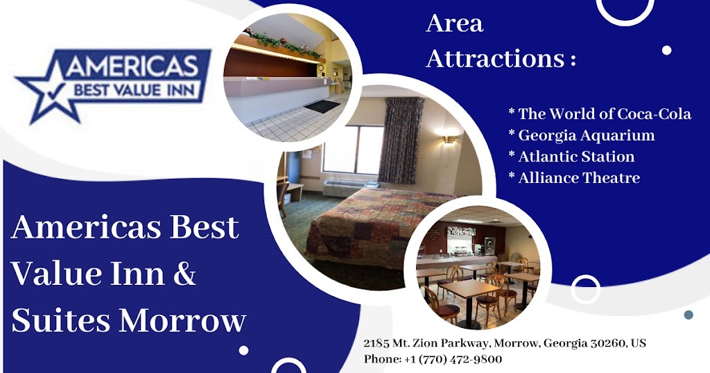Americas Best Value Inn & Suites | 2185 Mt Zion Pkwy, Morrow, GA 30260, USA | Phone: (770) 472-9800