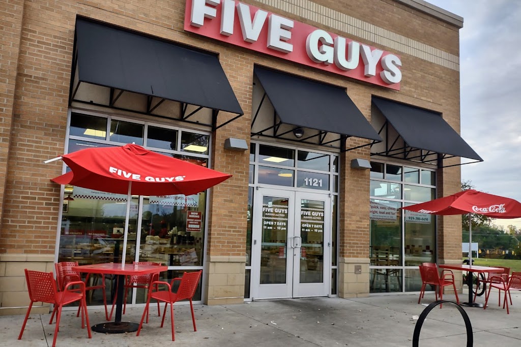 Five Guys | 1121 Parkside Main St, Cary, NC 27519, USA | Phone: (919) 380-0450