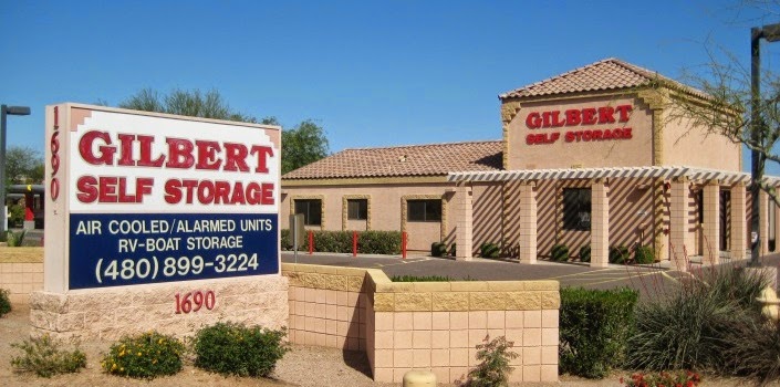 Gilbert Self Storage | 1690 E Williams Field Rd, Gilbert, AZ 85295, USA | Phone: (480) 899-3224