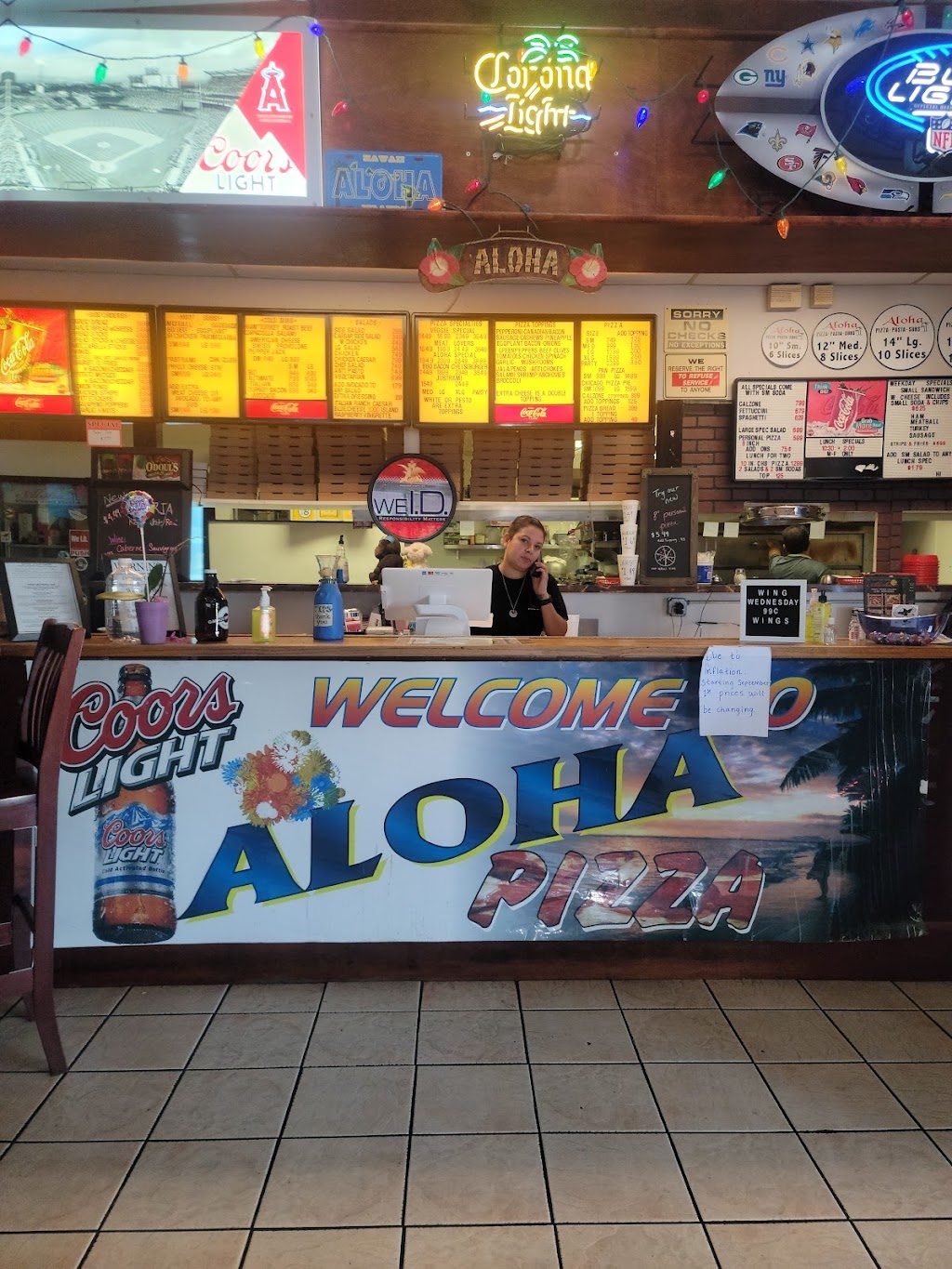 Aloha Pizza and Pasta | 755 W Blaine St, Riverside, CA 92507, USA | Phone: (951) 788-8830