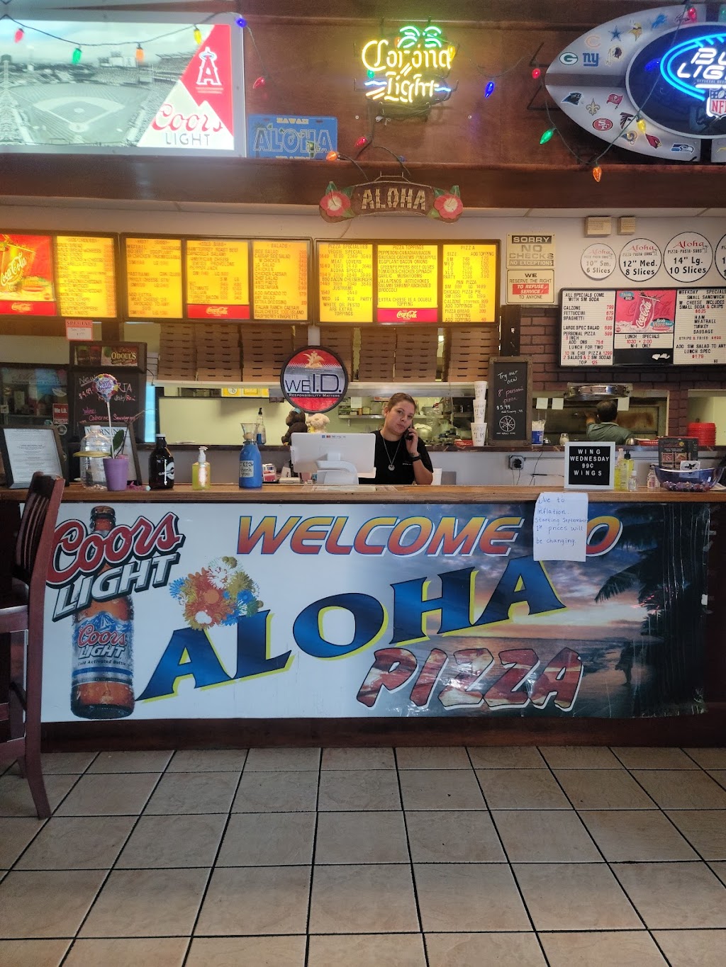 Aloha Pizza and Pasta | 755 W Blaine St, Riverside, CA 92507 | Phone: (951) 788-8830