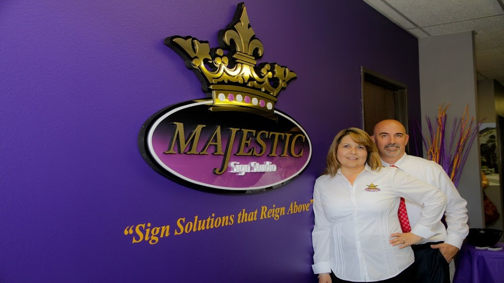 Majestic Sign Studio | Exterior Signs | Interior Signs | ADA Signage | Maple Business Center, 140 N Maple St #104, Corona, CA 92880, USA | Phone: (951) 735-5001