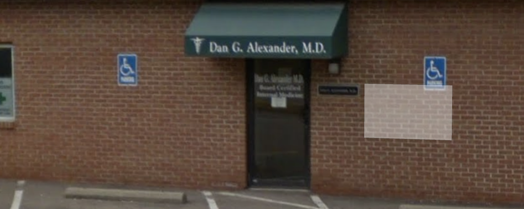 Dan G. Alexander, MD | 1569 Smith Township State Rd #6, Paris, PA 15021, USA | Phone: (724) 947-5535