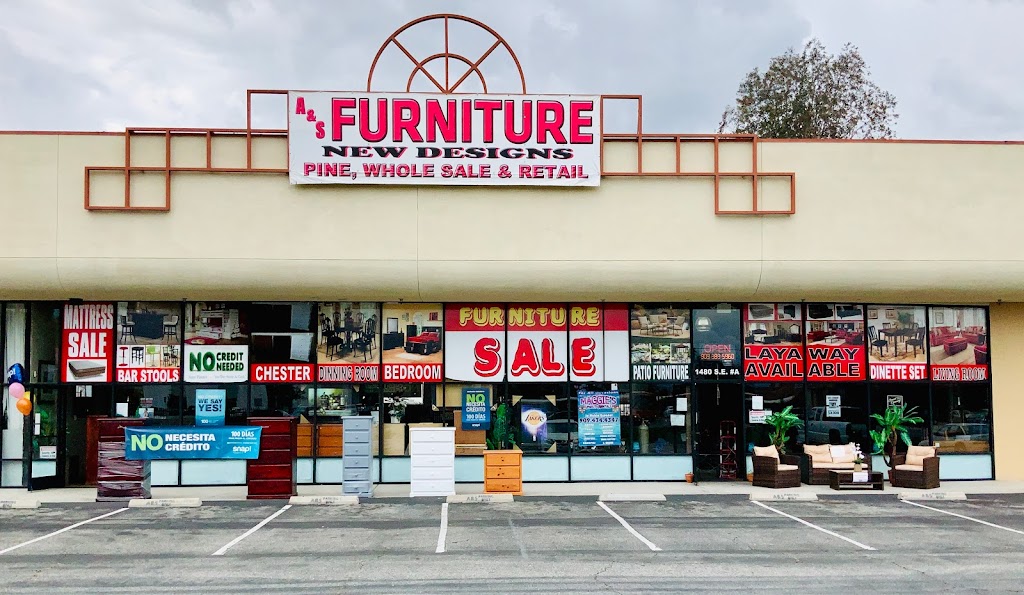 A&S Furniture Outlet | 1480 S E St, San Bernardino, CA 92408, USA | Phone: (909) 383-5960