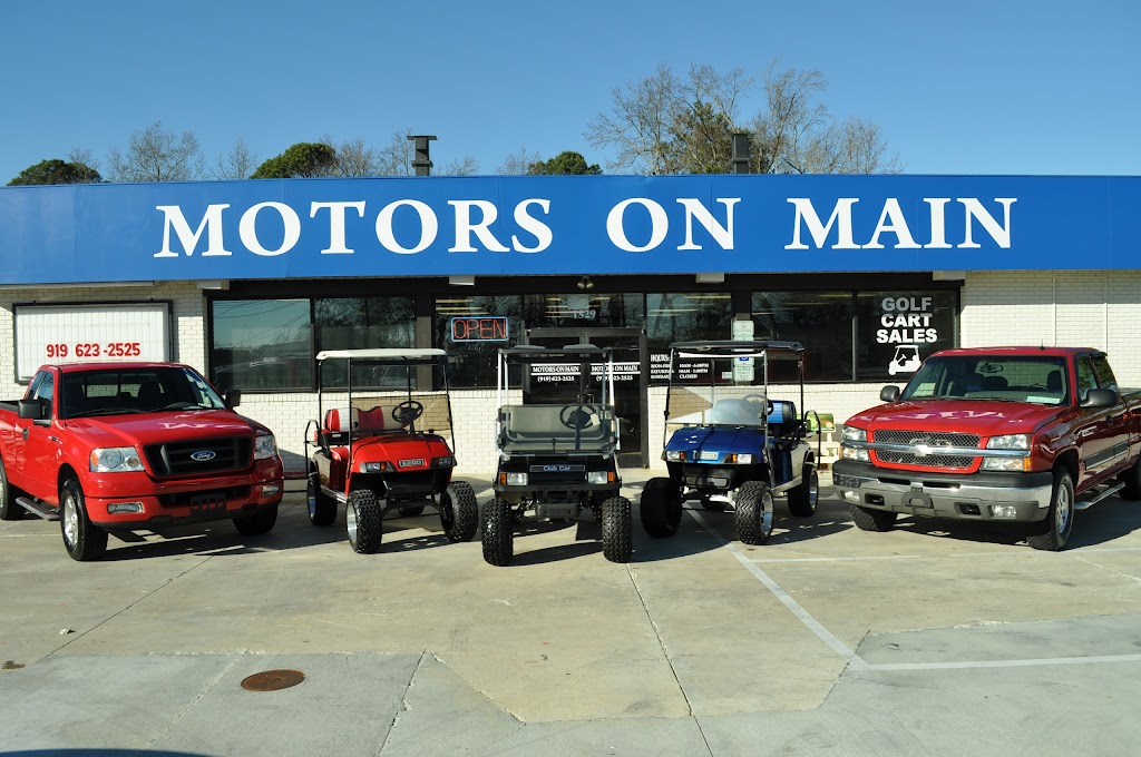 Motors On Main | 1529 N Main St, Fuquay-Varina, NC 27526, USA | Phone: (919) 623-2525