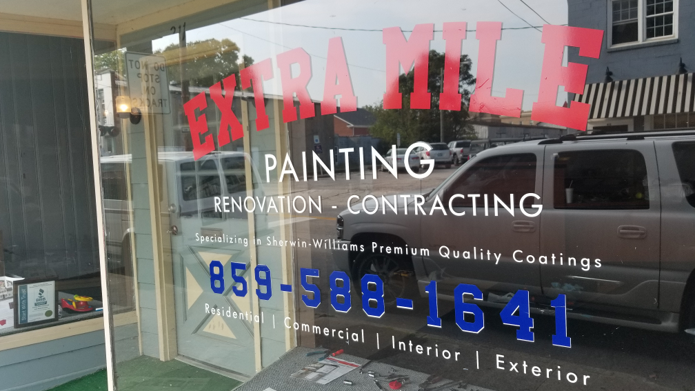 Extra Mile Painting, Design & Renovations | 211 E Pike St, Cynthiana, KY 41031, USA | Phone: (859) 588-1641