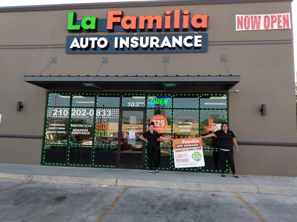 La Familia Auto Insurance and Tax Service | 207 N Zarzamora St Ste. 103, San Antonio, TX 78207, USA | Phone: (210) 202-0833