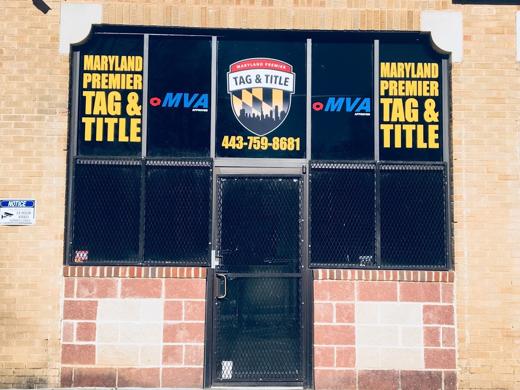 MARYLAND PREMIER TAG AND TITLE | 5500 Gwynn Oak Ave, Baltimore, MD 21207, USA | Phone: (443) 759-8681