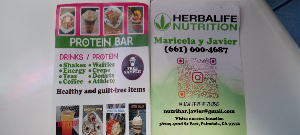 NUTRITION CLUB HERBALITE NUTRIBAR | 38209 42nd St E, Palmdale, CA 93552, USA | Phone: (661) 600-4687