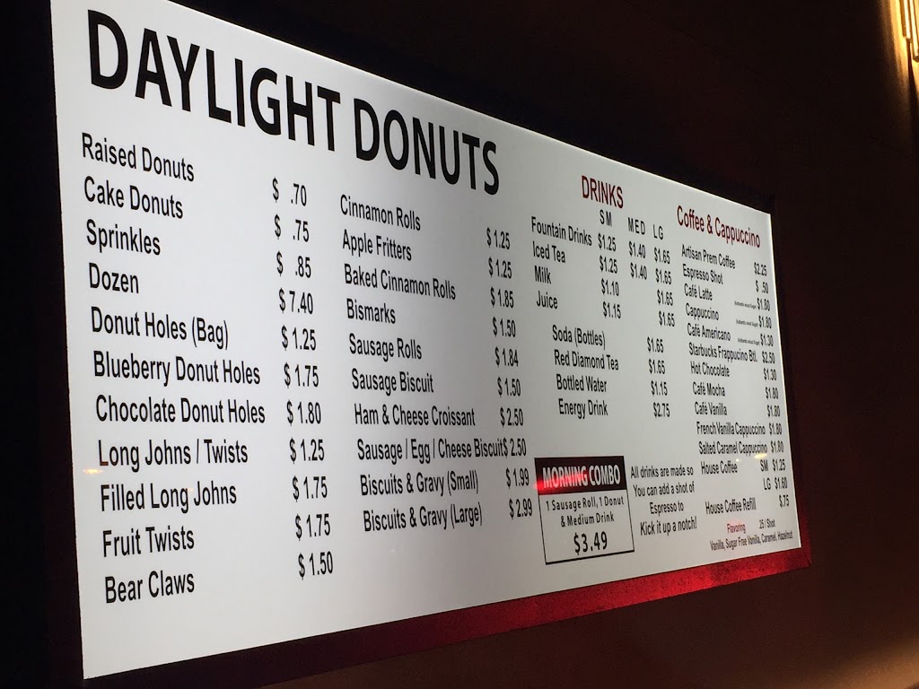 Daylight Donuts South BA | 500 W Tucson St, Broken Arrow, OK 74011 | Phone: (918) 455-4599