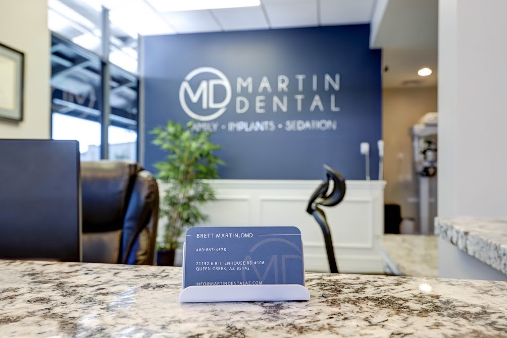 Martin Dental | 21152 S Rittenhouse Rd #106, Queen Creek, AZ 85142, USA | Phone: (480) 867-4578