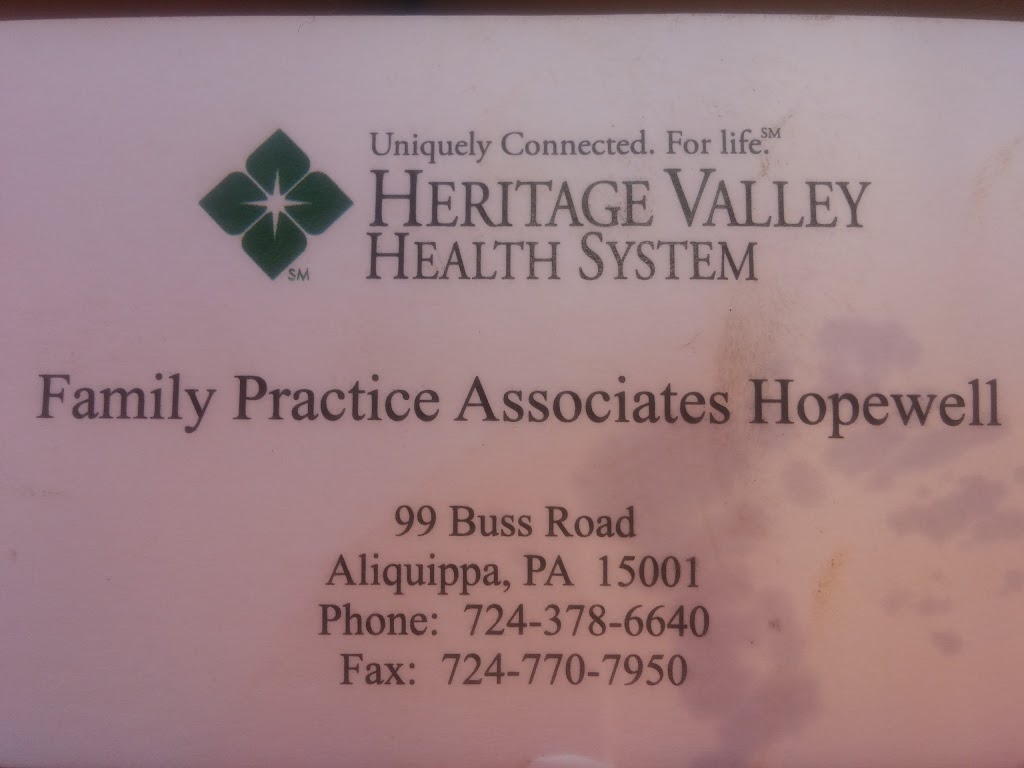 Heritage Valley Medical Group - Apeksha Patel, MD | 99 Buss Rd, Aliquippa, PA 15001, USA | Phone: (724) 773-4650
