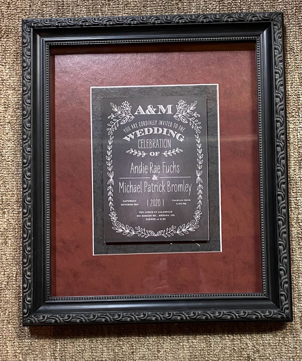 Davis Custom Framing | 4577 Poplar Ln, Cleveland, OH 44133, USA | Phone: (440) 582-4860