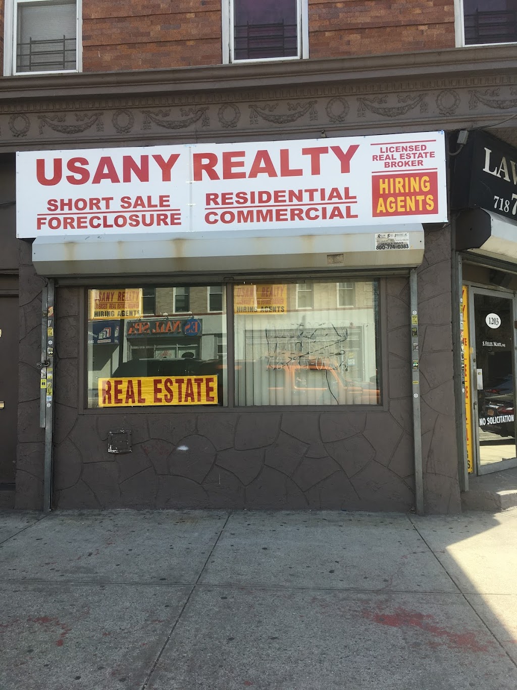 USANY REALTY | 1203 Nostrand Ave., Brooklyn, NY 11225, USA | Phone: (646) 606-6609