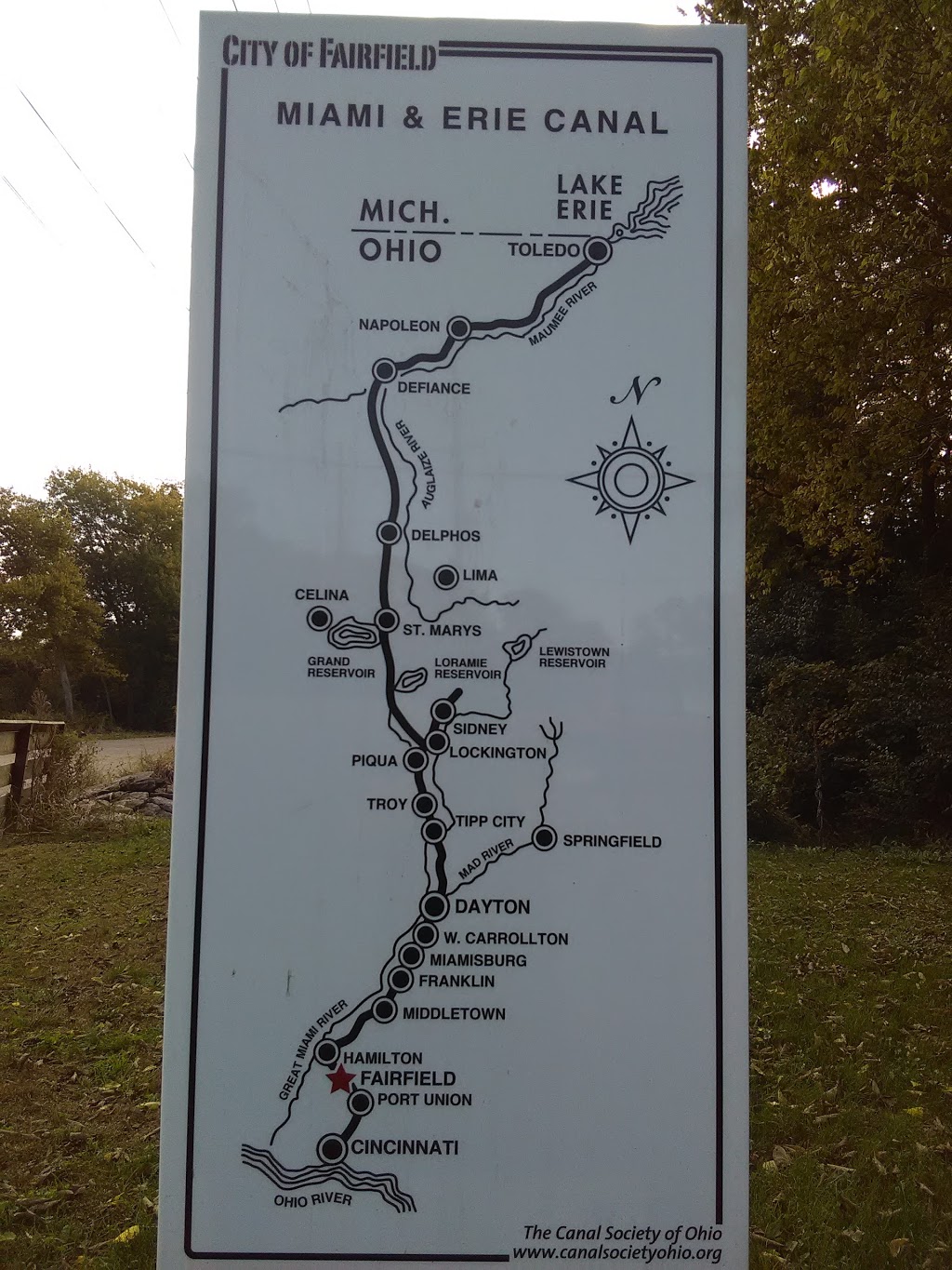 Miami-Erie Canal Bike Path Trail Head at Seward Road | 8322 Seward Rd, Fairfield, OH 45015, USA | Phone: (513) 867-5348