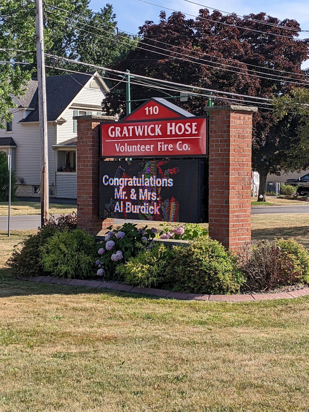 GRATWICK FIRE HOUSE CO. #6 | 110 Ward Rd, North Tonawanda, NY 14120, USA | Phone: (716) 692-9675