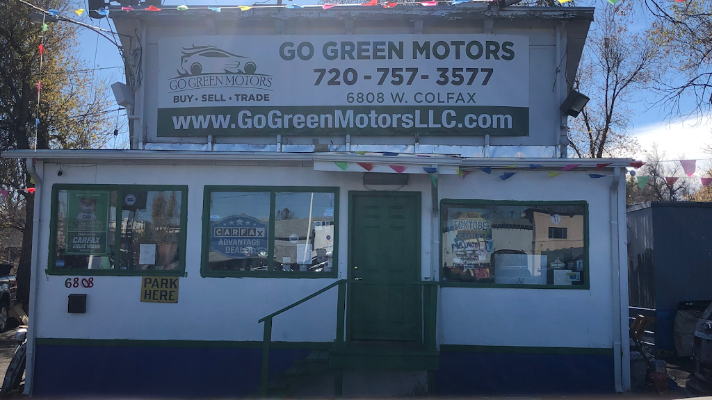 Go Green Motors | 6808 W Colfax Ave, Lakewood, CO 80214, USA | Phone: (720) 757-3577