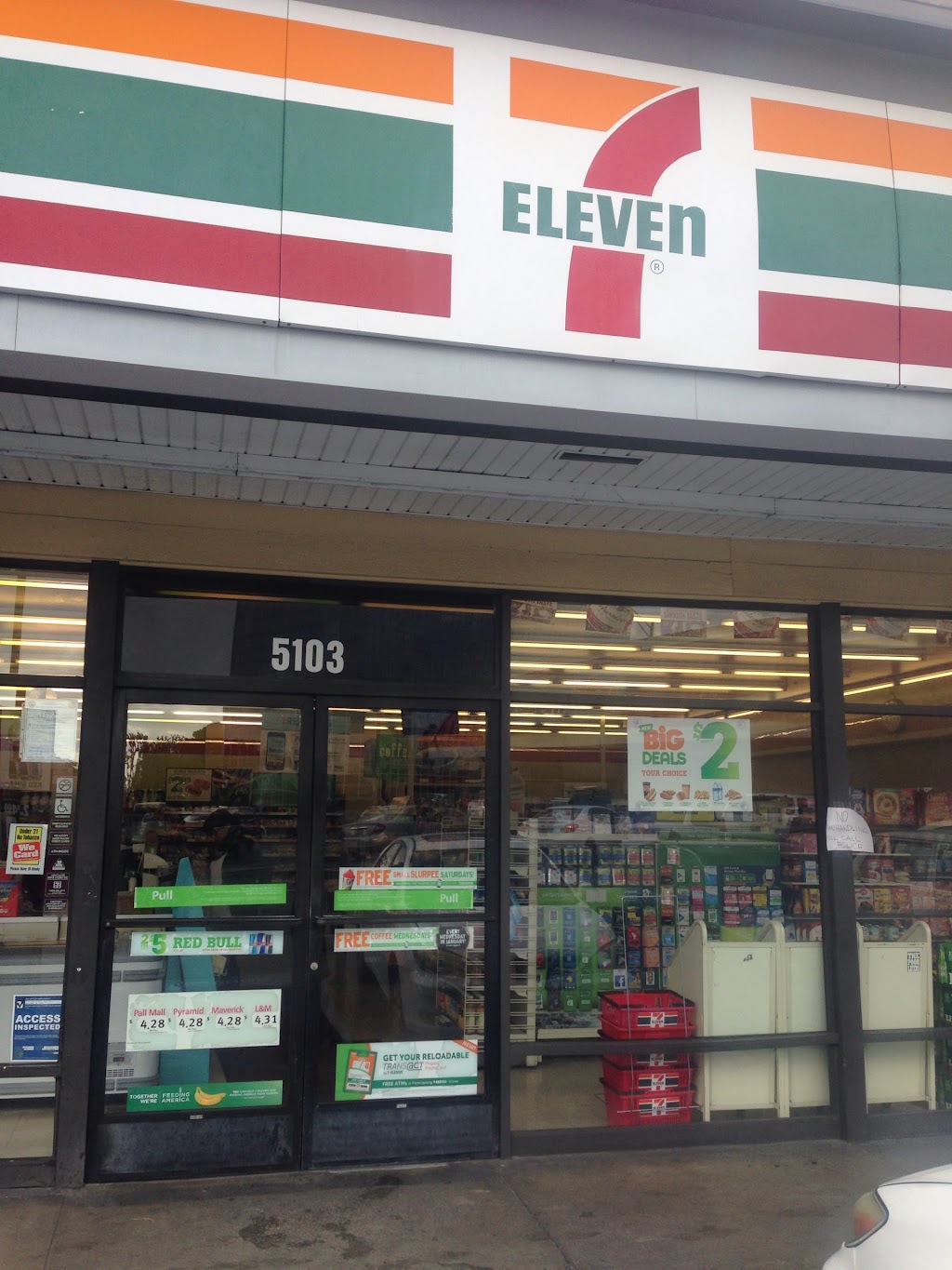 7-Eleven | 5103 E Pacific Coast Hwy, Long Beach, CA 90804, USA | Phone: (562) 597-0286